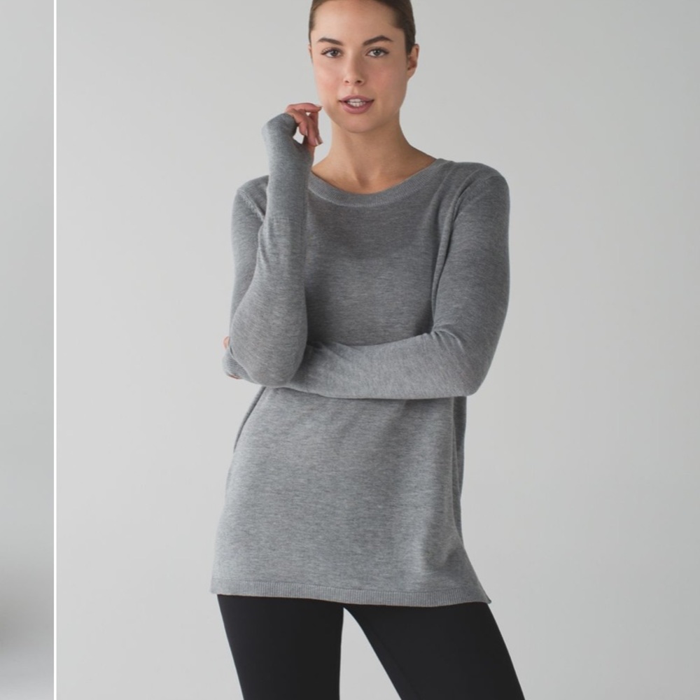 Lululemon open back sweatshirt